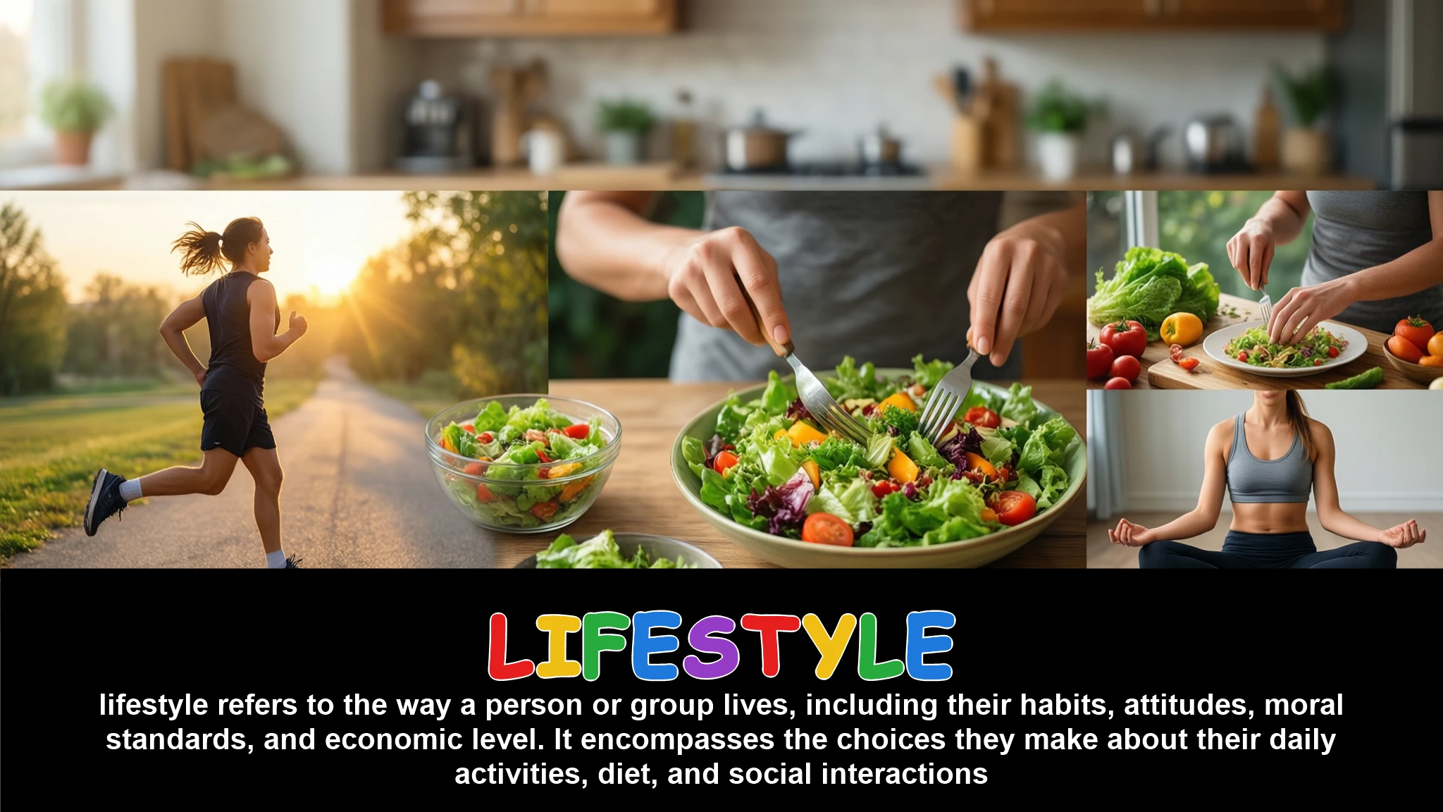 English Illustration for lifestyle